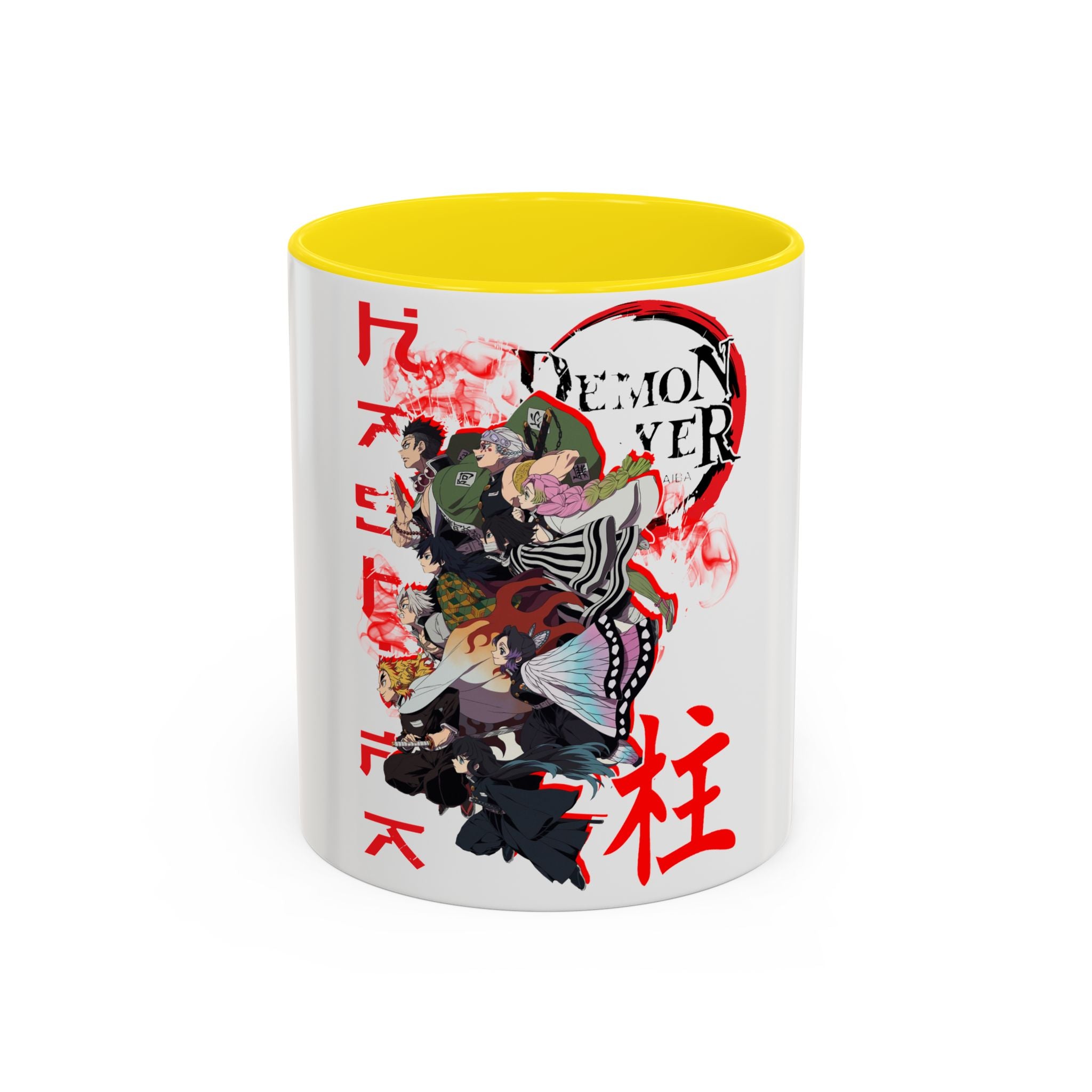 Demon Slayer Accent Coffee Mug — Anime Character Collage 11/15oz