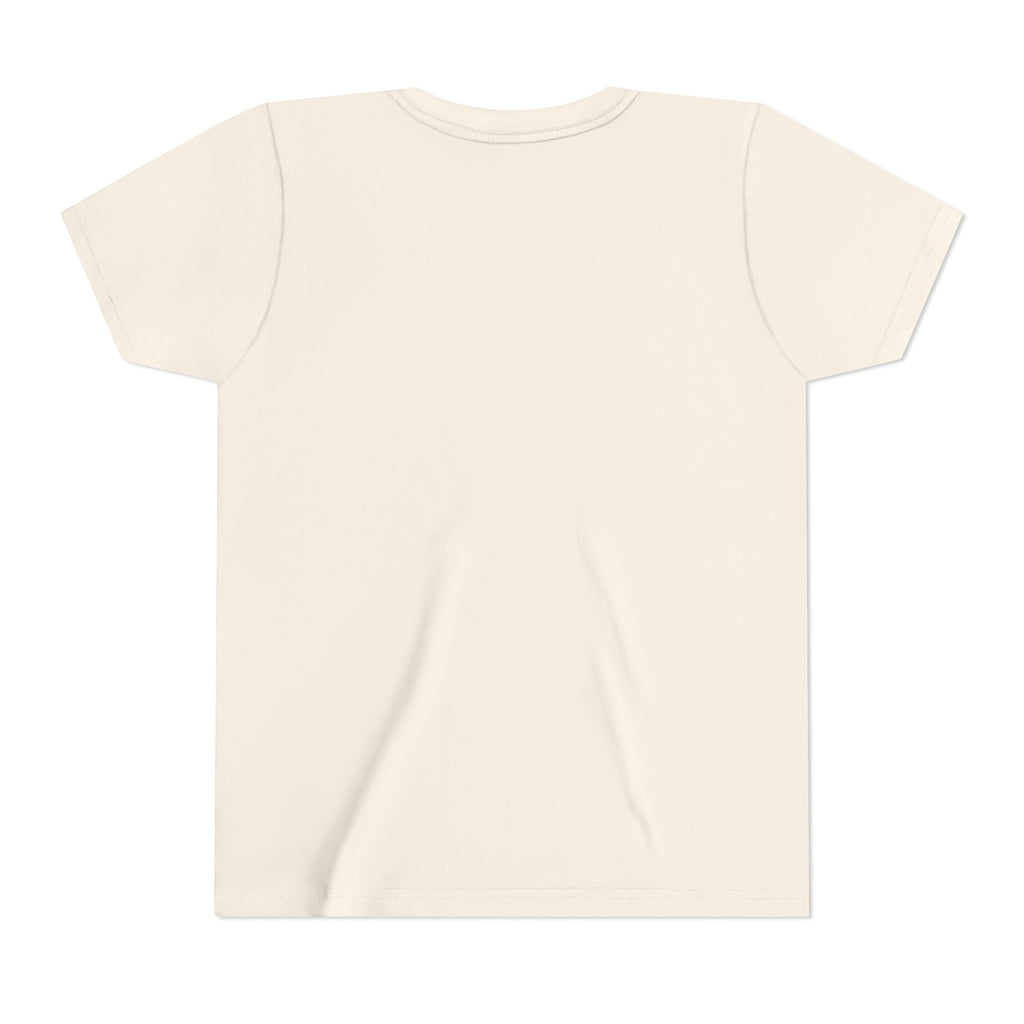 Youth Anime Character Tee — Action Pose Graphic Short Sleeve Shirt