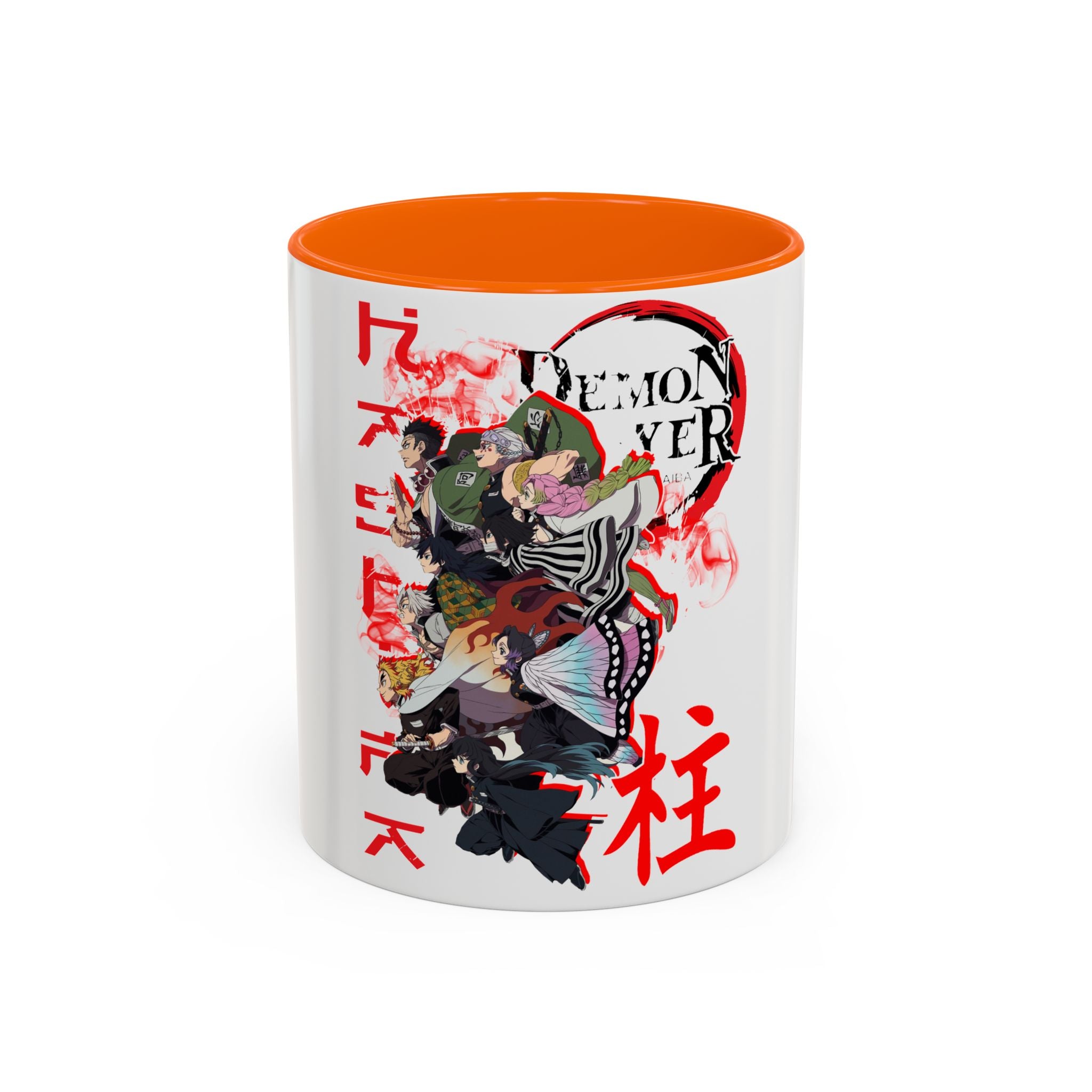 Demon Slayer Accent Coffee Mug — Anime Character Collage 11/15oz