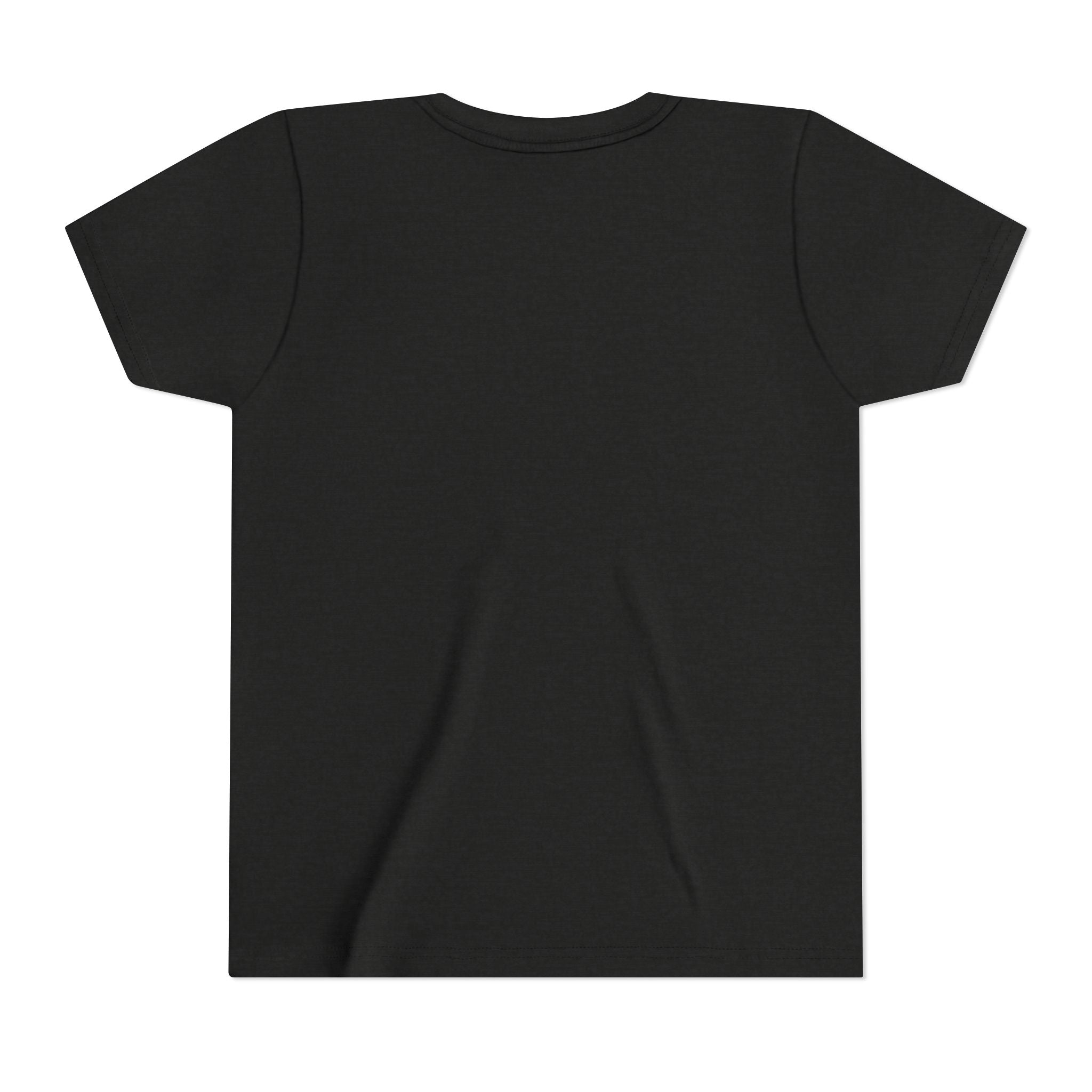 Youth Anime Character Tee — Action Pose Graphic Short Sleeve Shirt