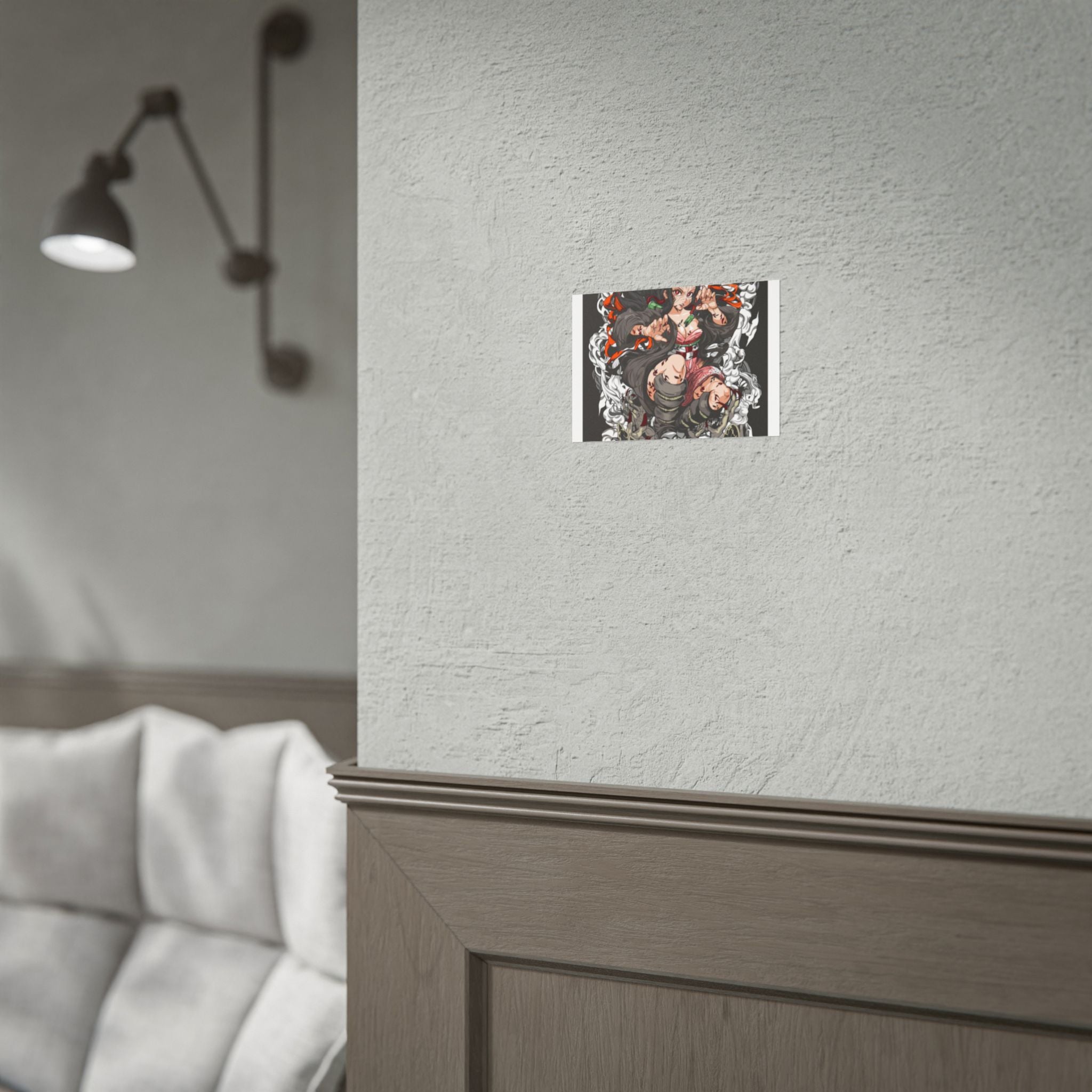 Nezuko Demon Girl Anime Poster — Rolled Collectible Wall Art