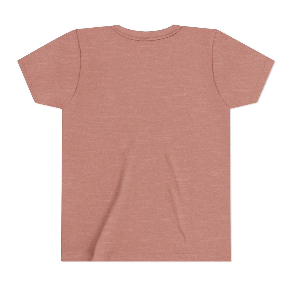 Youth Anime Character Tee — Action Pose Graphic Short Sleeve Shirt