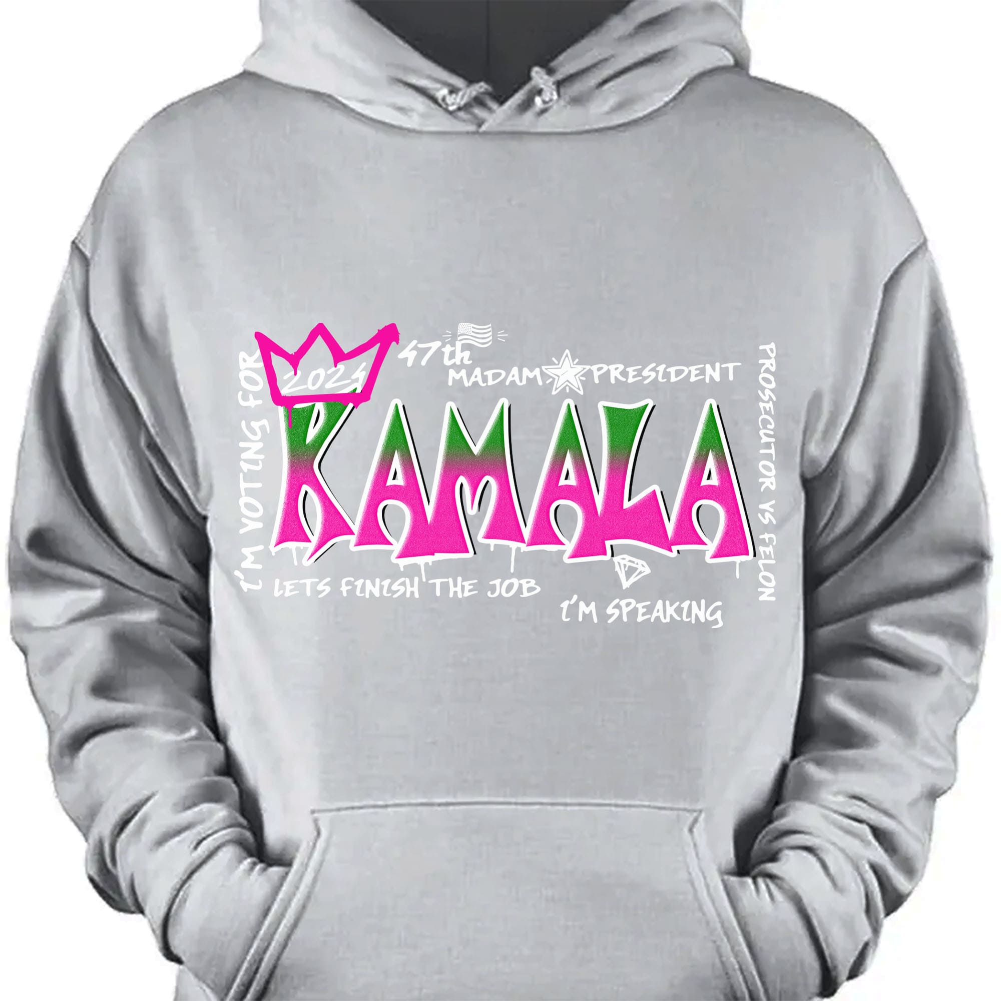 Kamala Graffiti Shirt | Kamala Harris 2024 Shirt | Democrat Shirt Dark T1242 - KH2