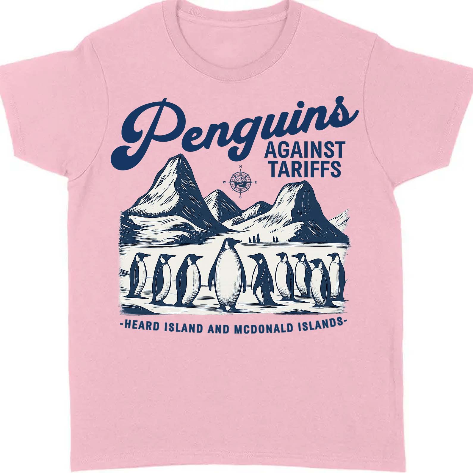 Penguins Against Tariffs Shirt – Funny 8647 Anti Trump Shirt, Resist Penguins Tariff Protest Bright T-Shirt, Anti MAGA Political Tee 682193