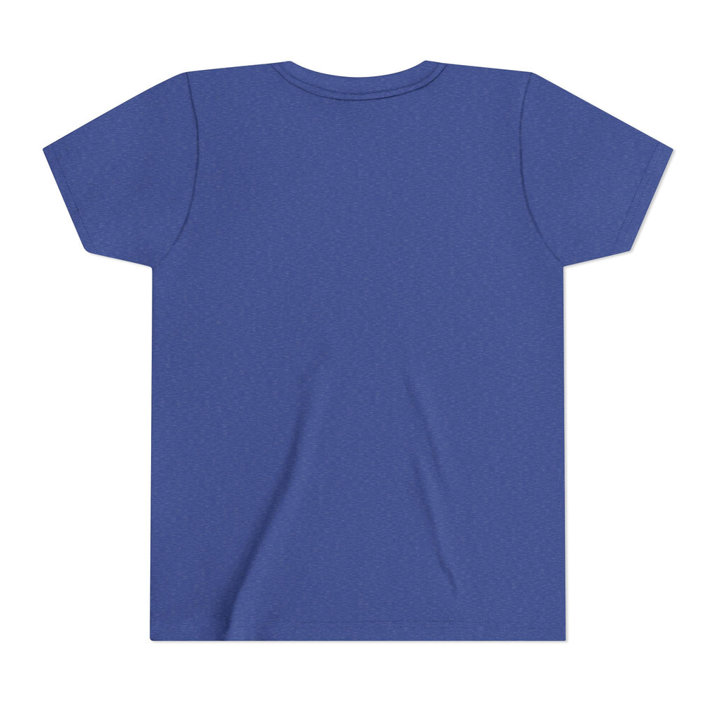 Youth Anime Character Tee — Action Pose Graphic Short Sleeve Shirt