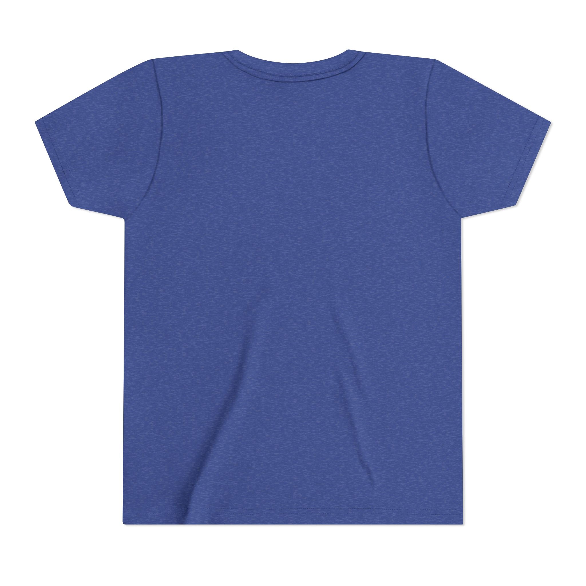 Youth Anime Character Tee — Action Pose Graphic Short Sleeve Shirt
