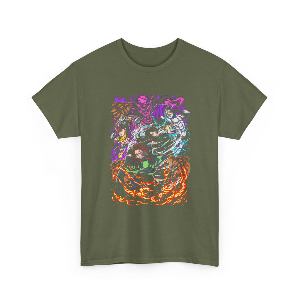 Abstract Rainbow Swirl T-Shirt