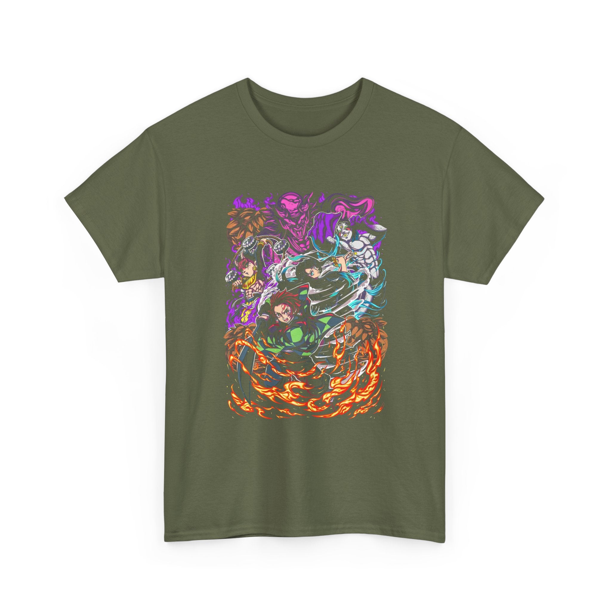 Abstract Rainbow Swirl T-Shirt
