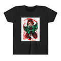 Youth Anime Character Tee — Action Pose Graphic Short Sleeve Shirt