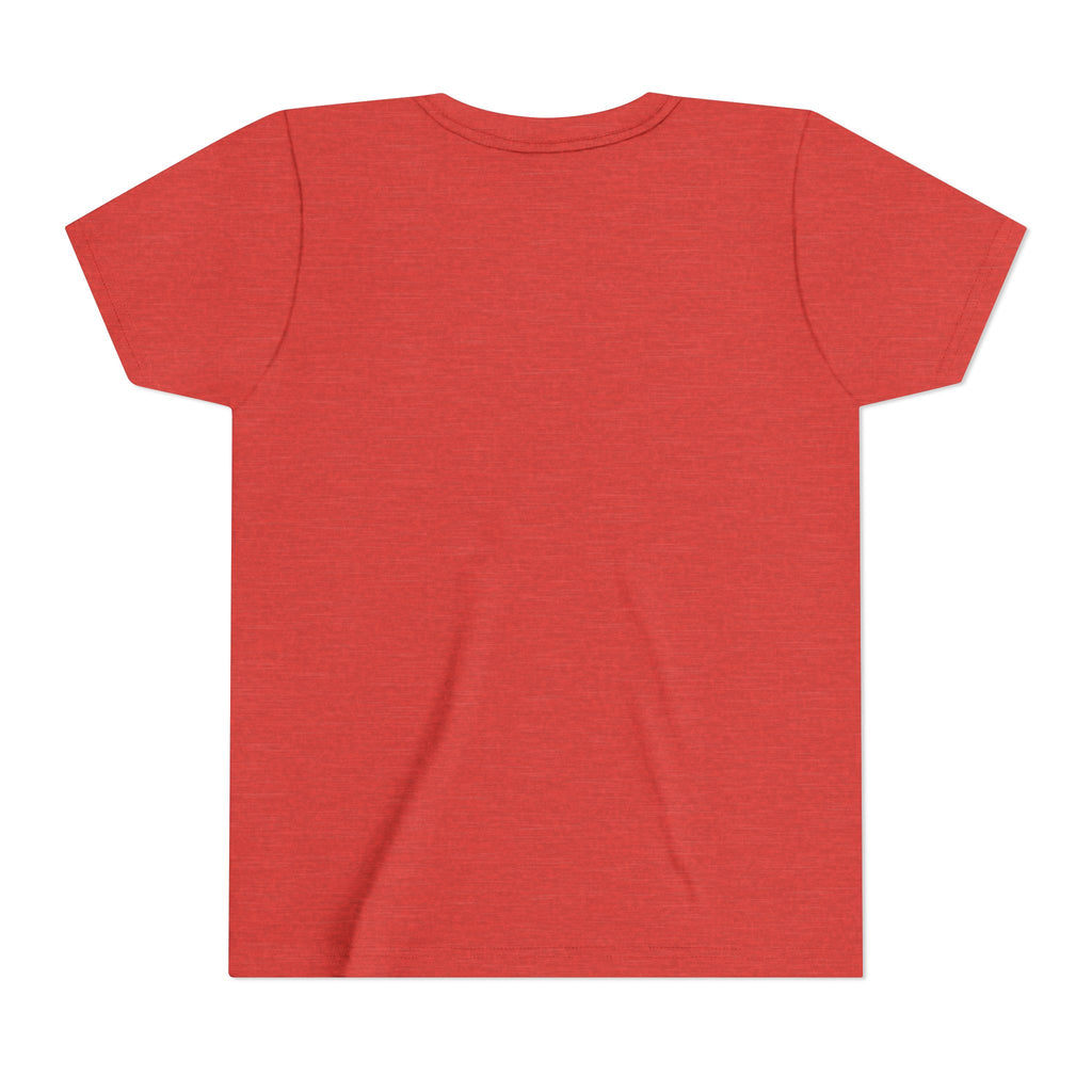 Youth Anime Character Tee — Action Pose Graphic Short Sleeve Shirt