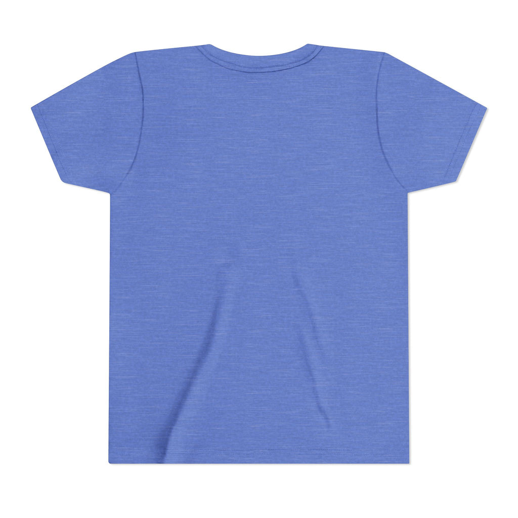 Youth Anime Character Tee — Action Pose Graphic Short Sleeve Shirt