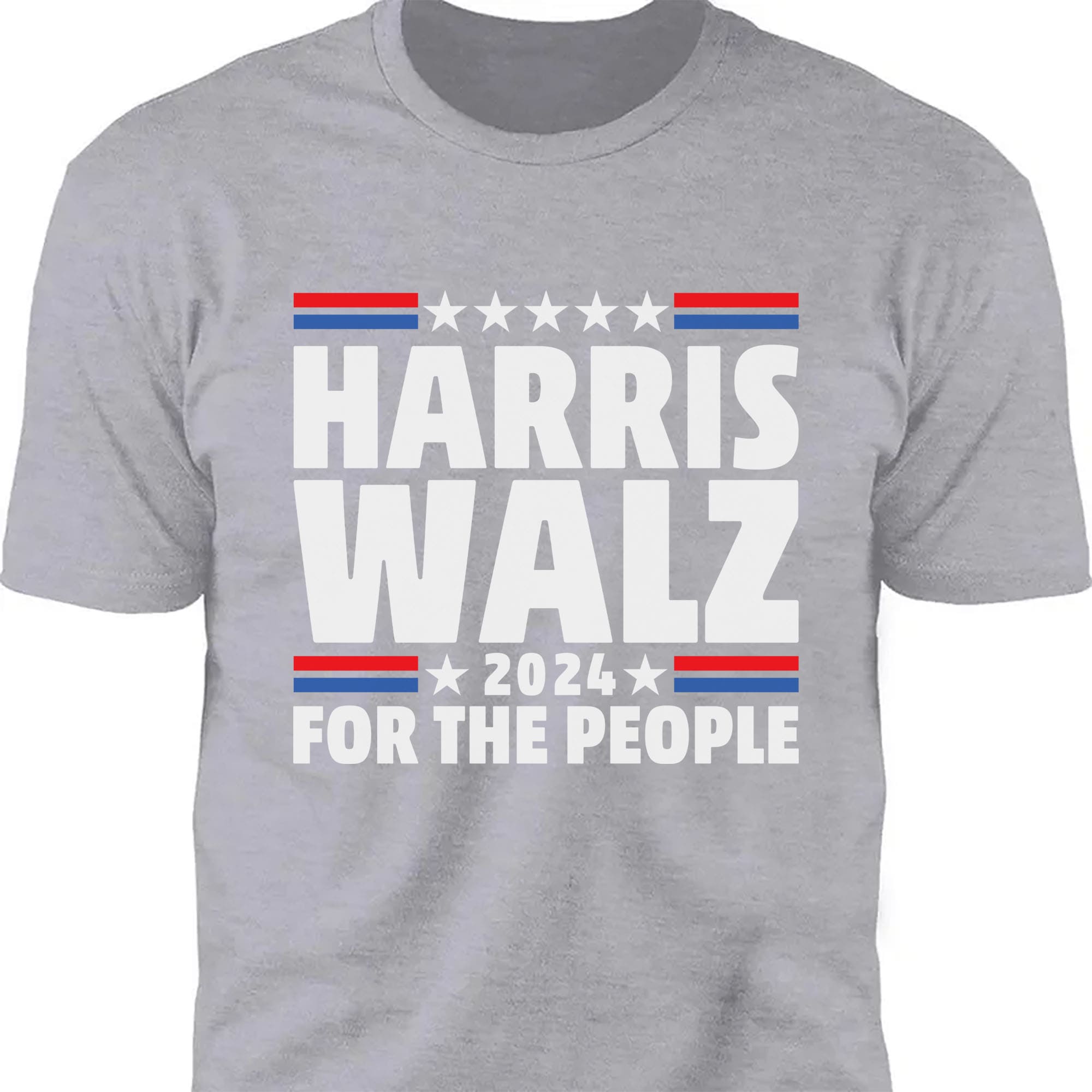 Harris Walz For The People | Kamala Harris 2024 Shirt | Tim Walz Shirt | Democrat Shirt Dark T1251 - KH2
