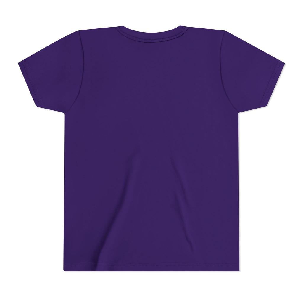 Youth Anime Character Tee — Action Pose Graphic Short Sleeve Shirt