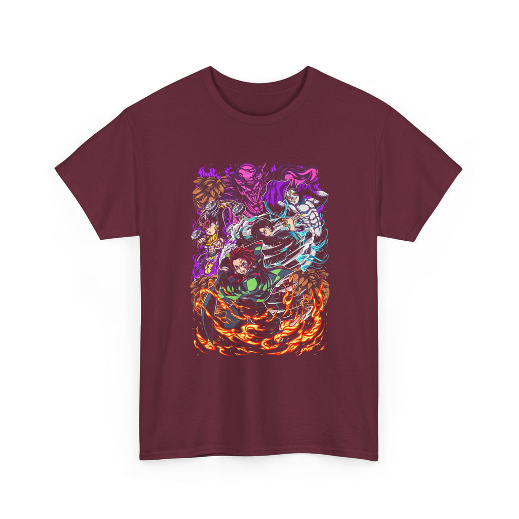 Abstract Rainbow Swirl T-Shirt