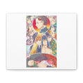 Anime Character Collage Matte Canvas Print - Stretched Wall Art