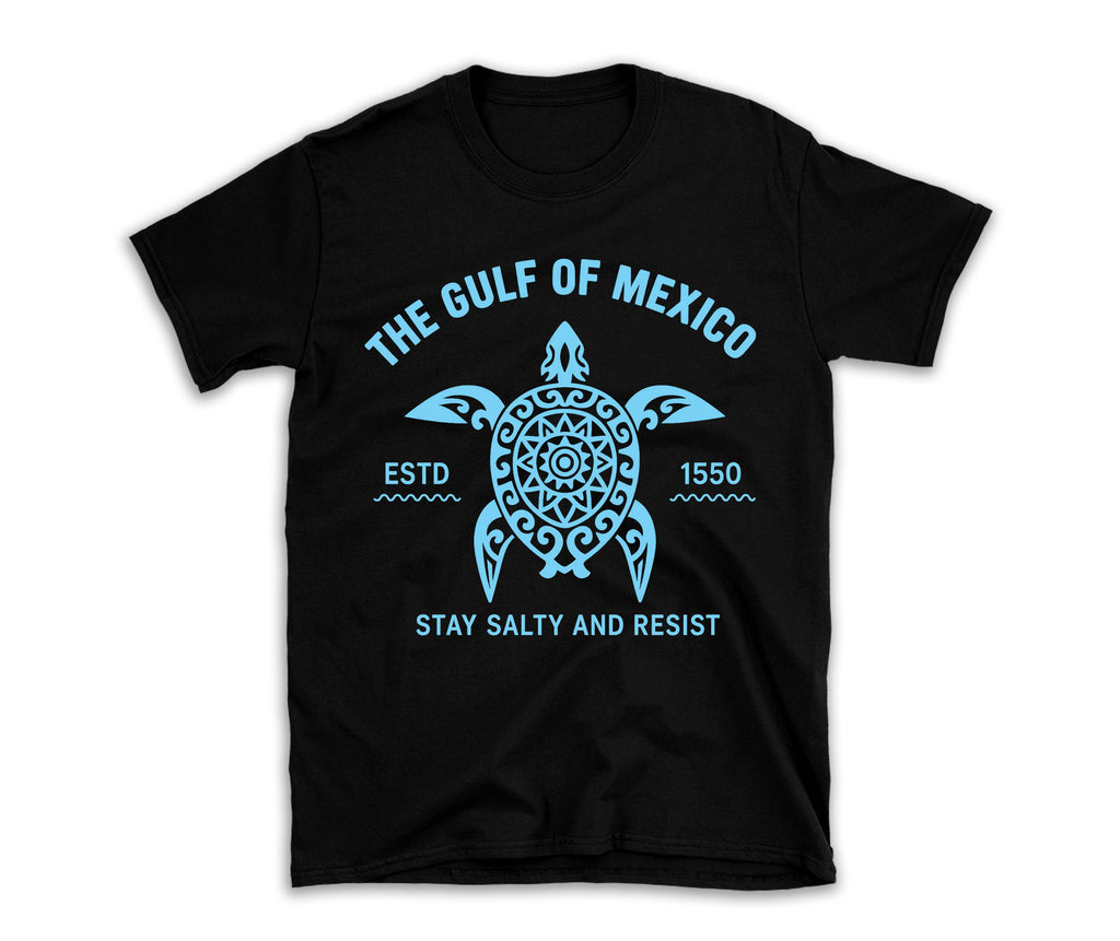 Gulf of Mexico Stay Salty Resistance Shirt, Resist Shirt, 8647 Anti Trump Shirt, Democrat Shirt, Democrat Gift Shirt - 682168
