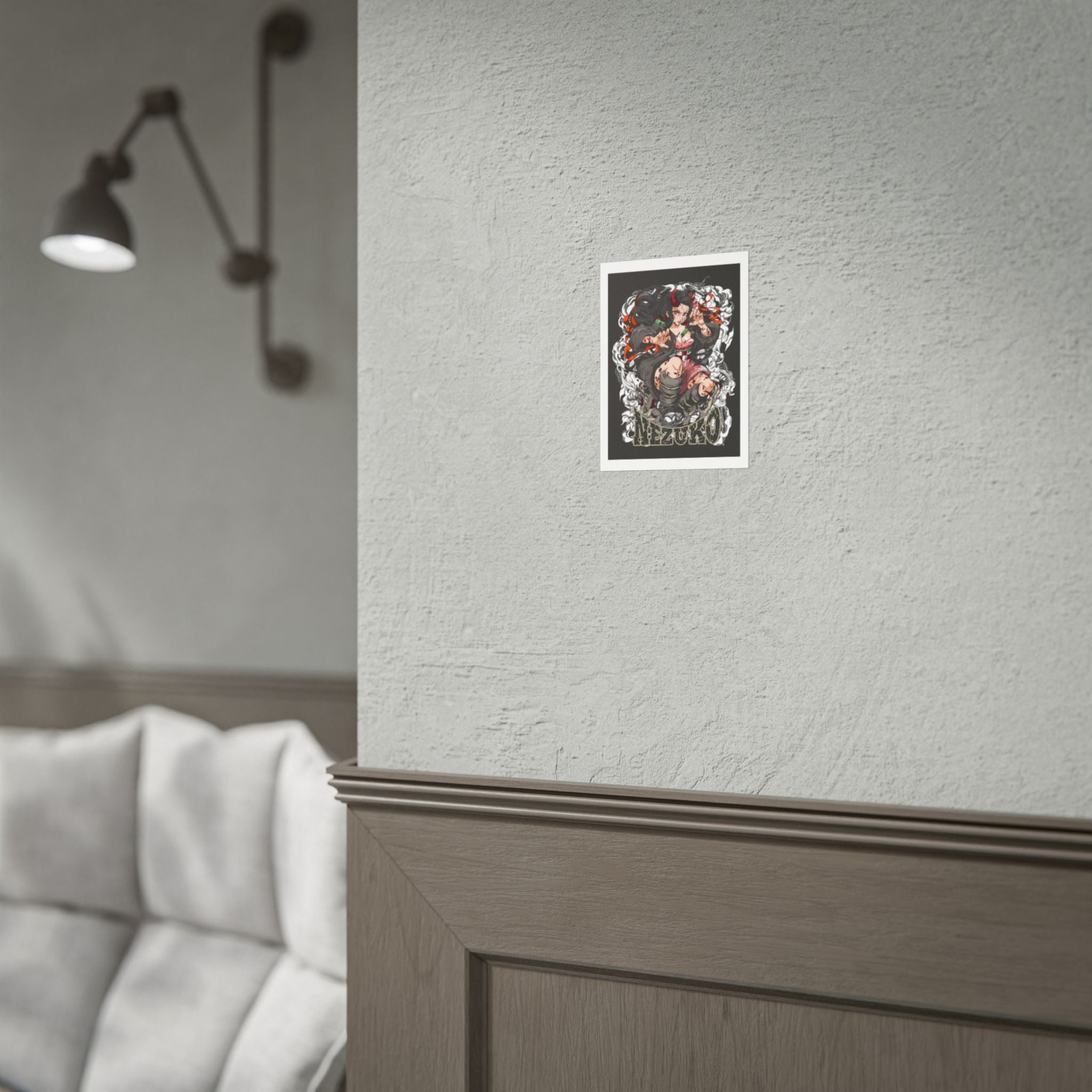Nezuko Demon Girl Anime Poster — Rolled Collectible Wall Art