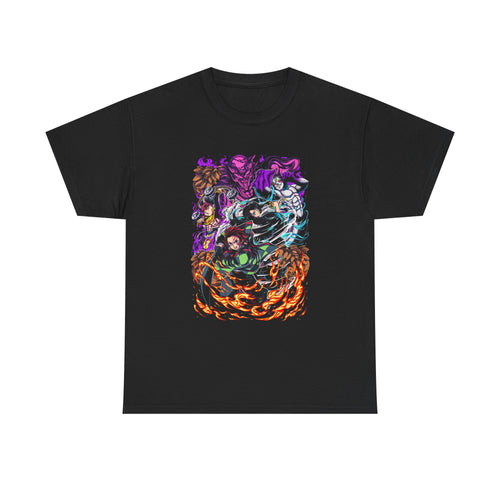 Abstract Rainbow Swirl T-Shirt
