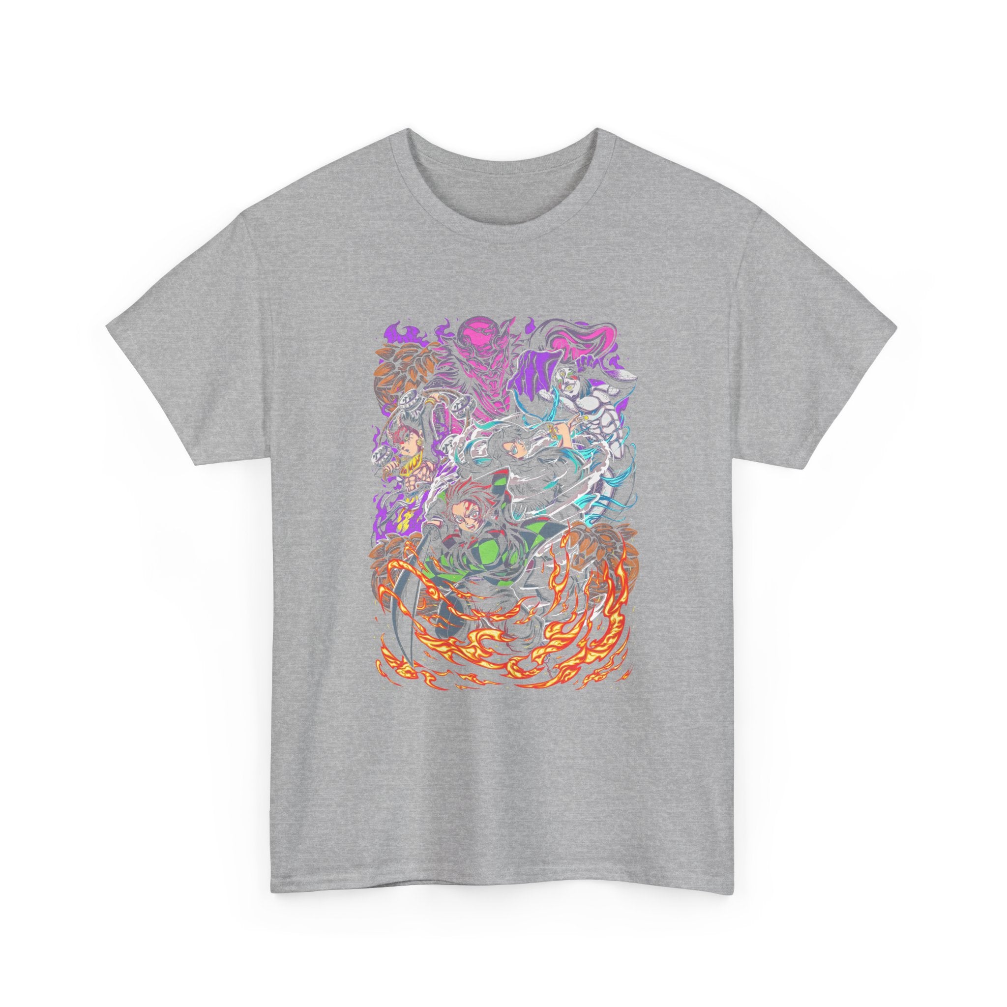 Abstract Rainbow Swirl T-Shirt
