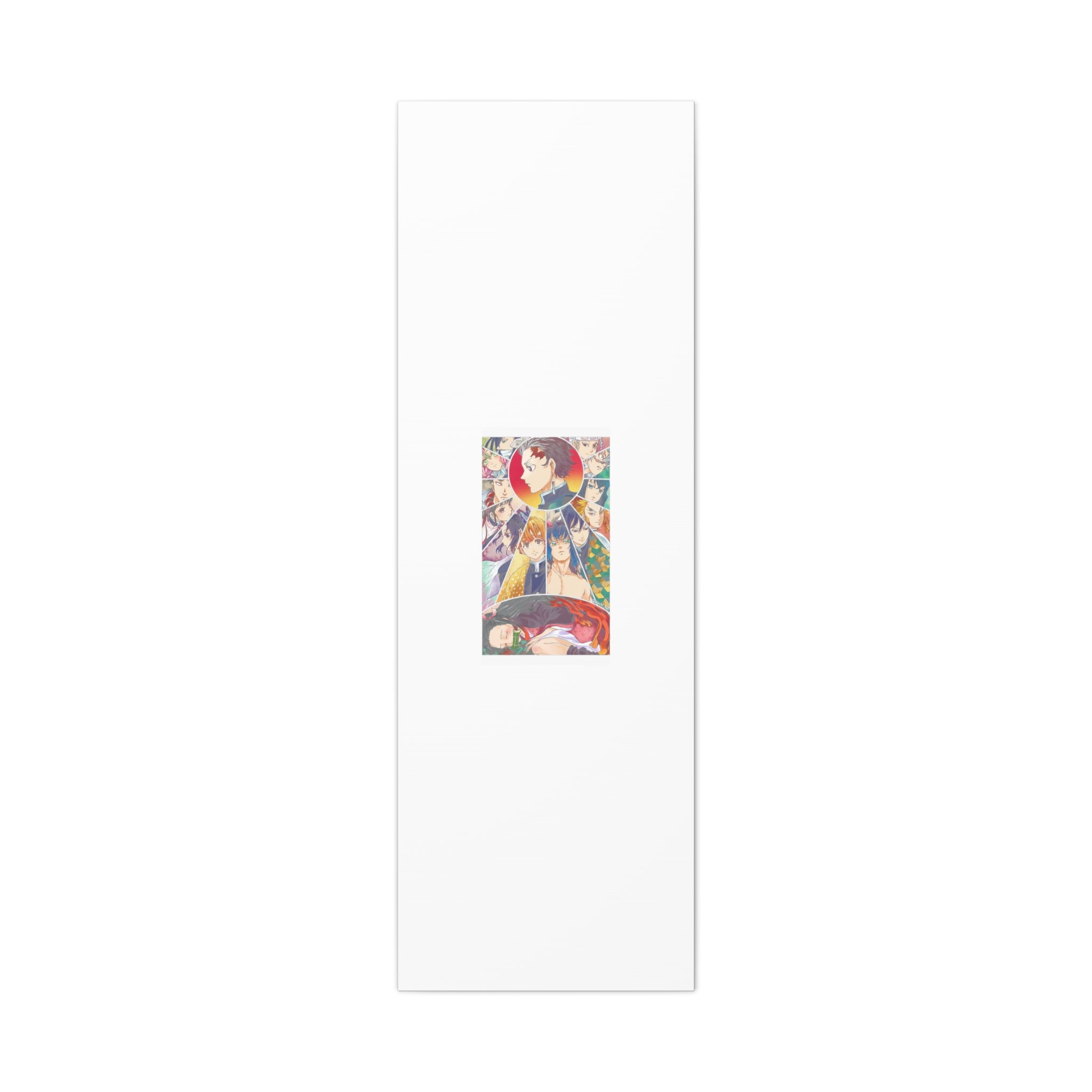 Anime Character Collage Matte Canvas Print - Stretched Wall Art