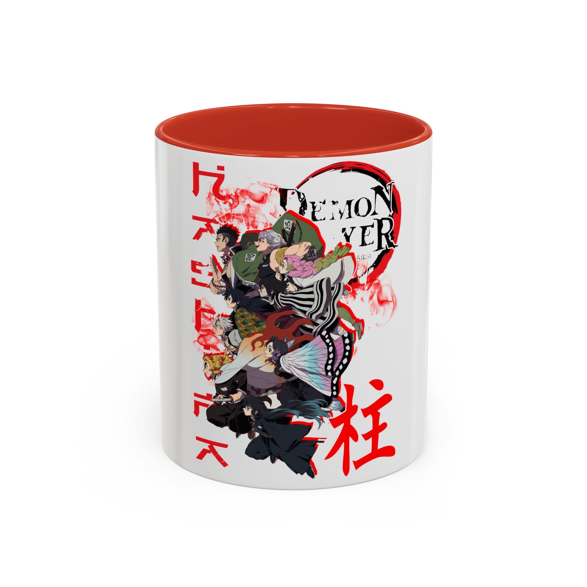 Demon Slayer Accent Coffee Mug — Anime Character Collage 11/15oz