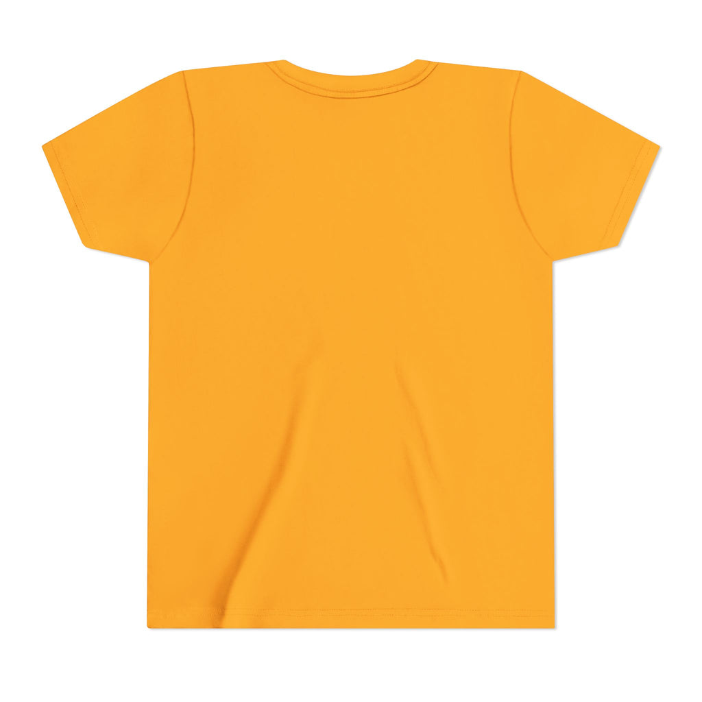 Youth Anime Character Tee — Action Pose Graphic Short Sleeve Shirt