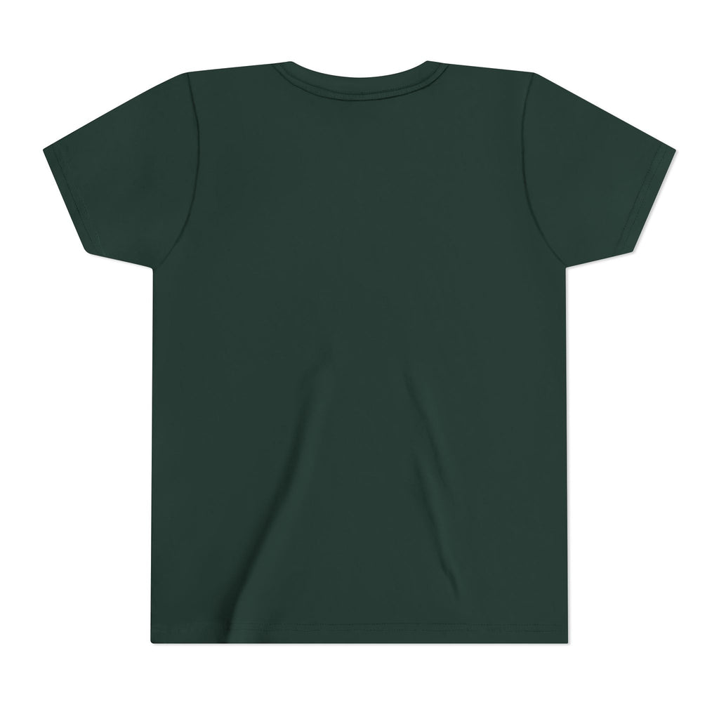 Youth Anime Character Tee — Action Pose Graphic Short Sleeve Shirt