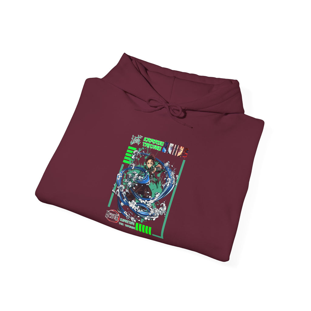 Cyber Wave Hoodie — Retro Futuristic Glitch Art Pullover