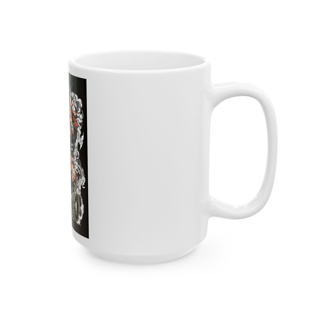 Nezuko Anime Ceramic Mug – Demon Slayer Coffee Cup (11oz/15oz)