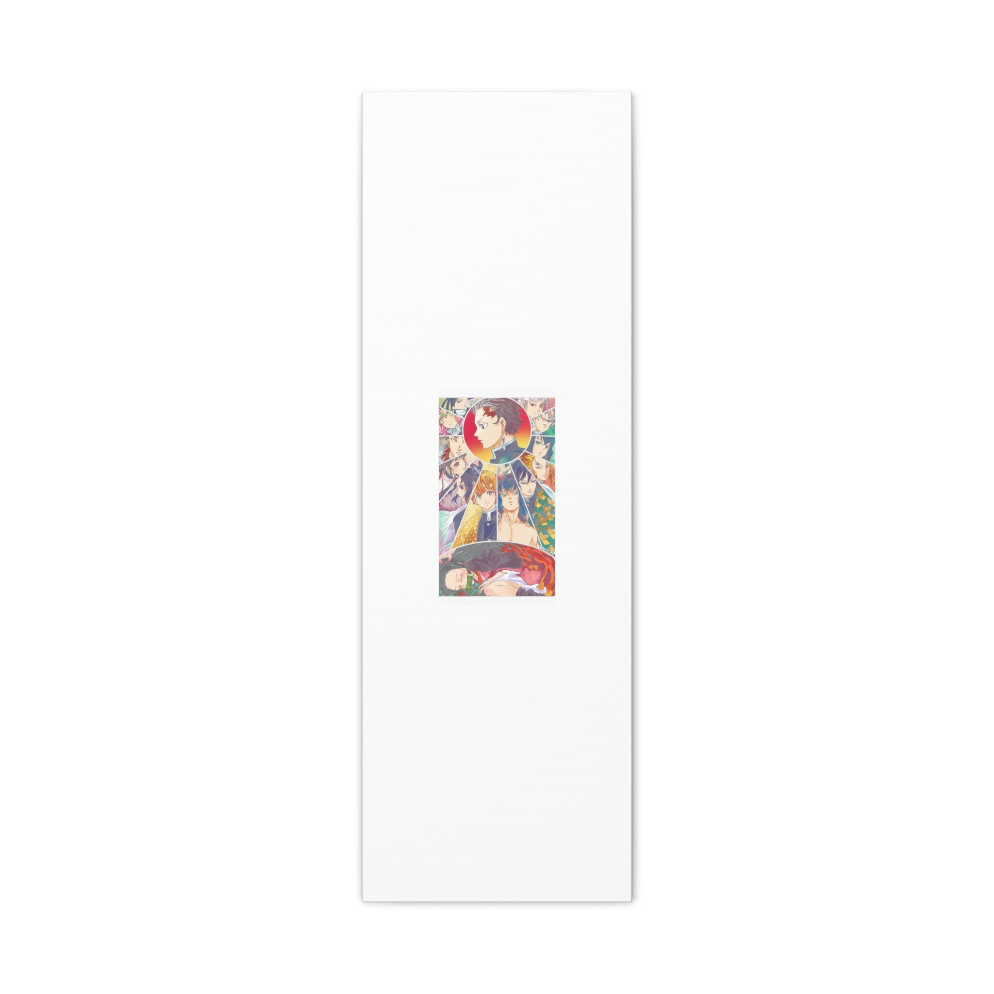 Anime Character Collage Matte Canvas Print - Stretched Wall Art