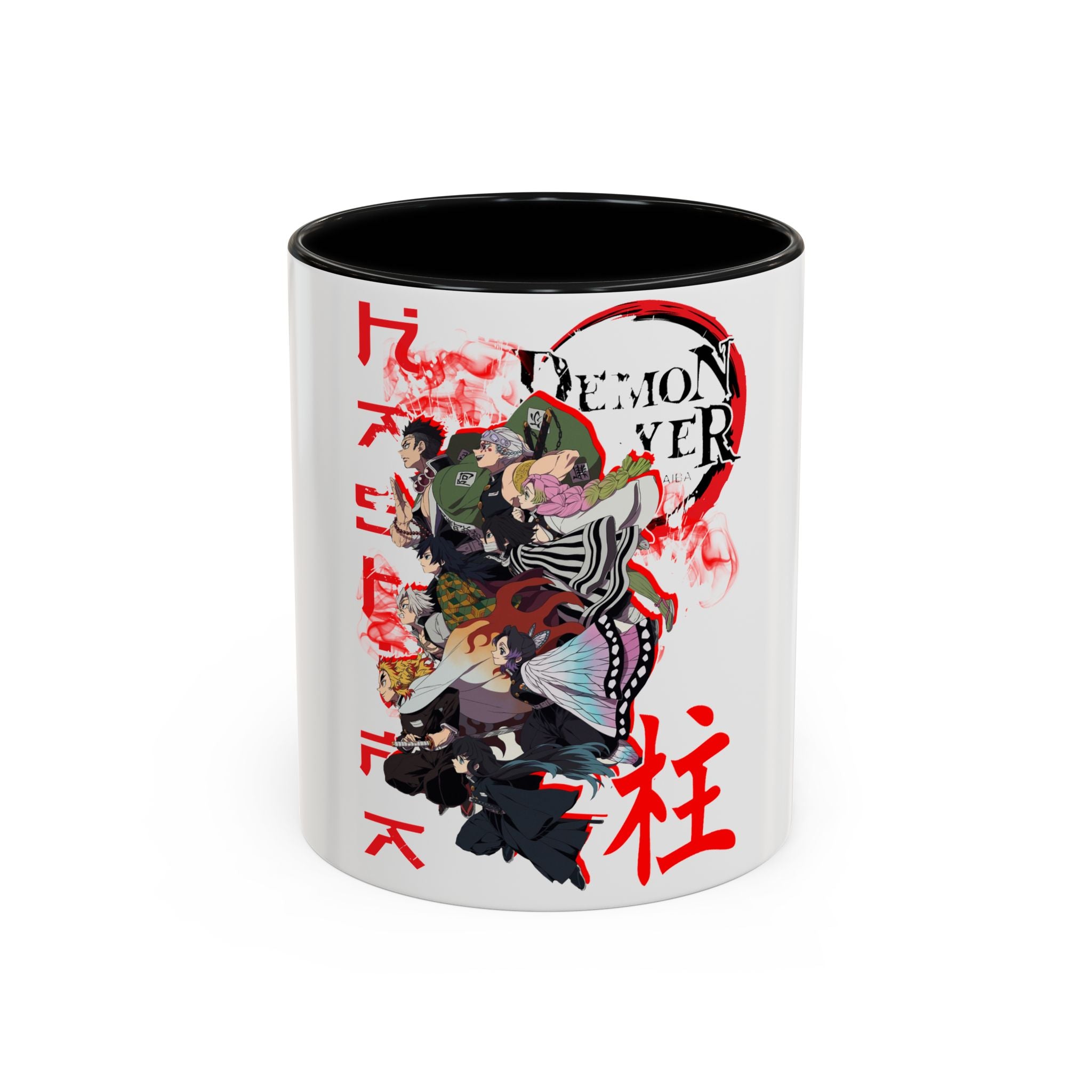 Demon Slayer Accent Coffee Mug — Anime Character Collage 11/15oz
