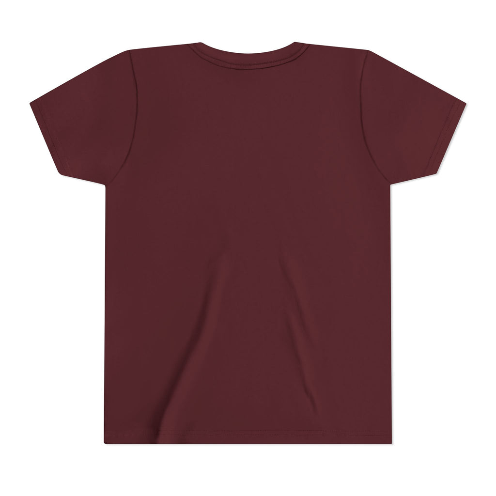 Youth Anime Character Tee — Action Pose Graphic Short Sleeve Shirt