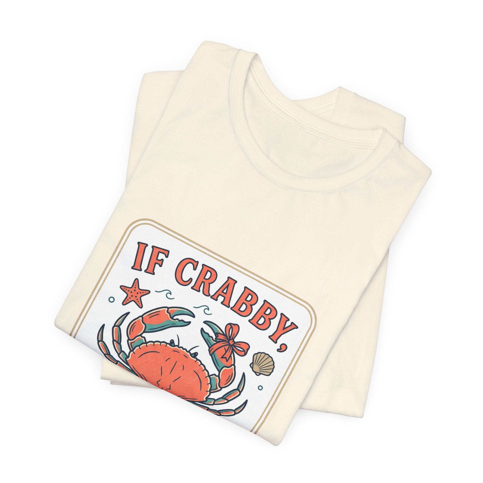 If Crabby Please Re-Route to the Coast T-Shirt | Crab Humor, Coastal Summer