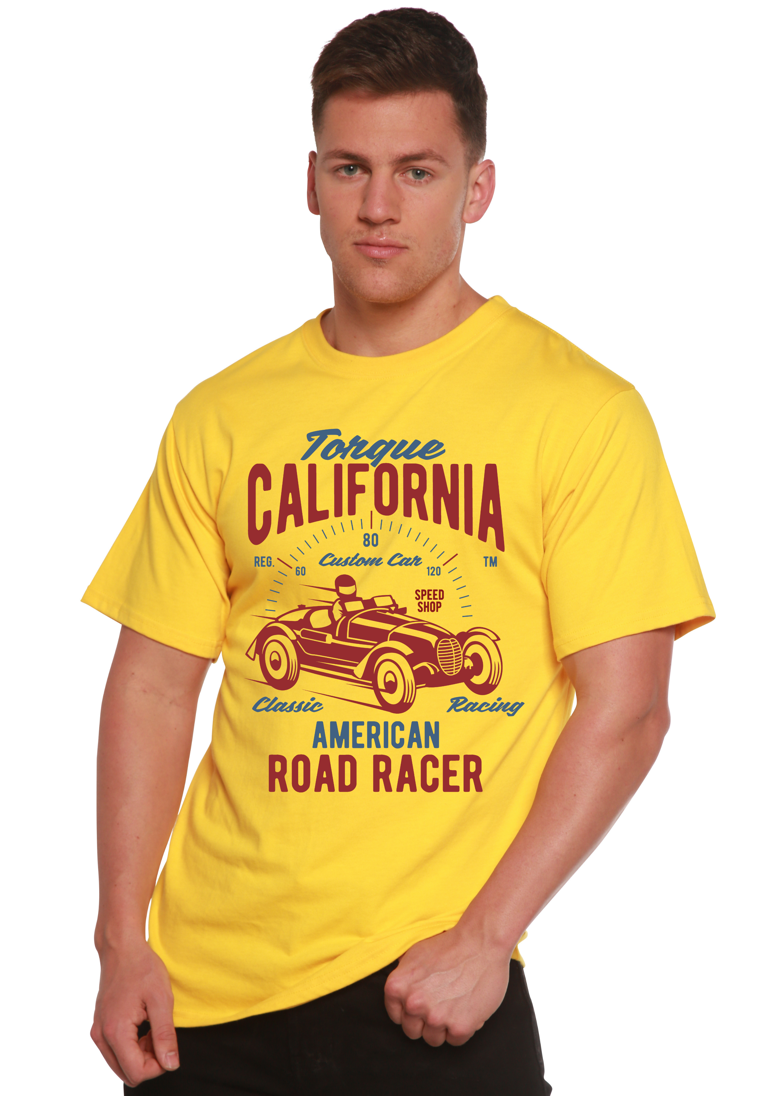 Torque California Spun Bamboo® Men's Bamboo Viscose/Organic Cotton Short Sleeve Graphic T-Shirt