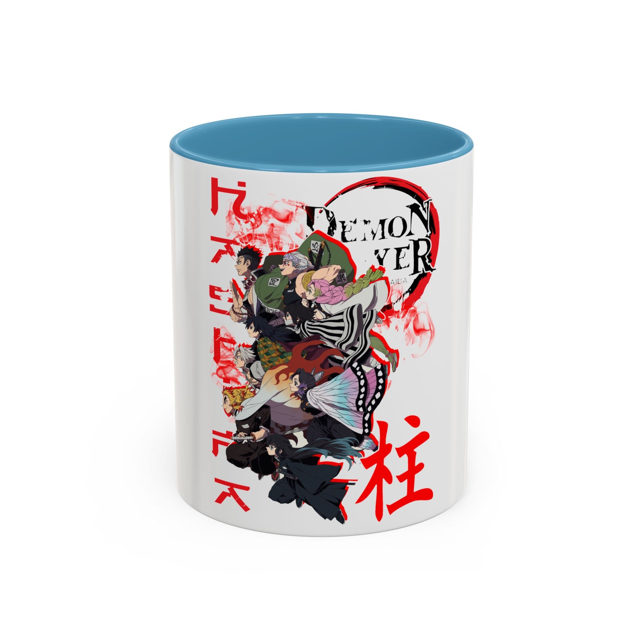 Demon Slayer Accent Coffee Mug — Anime Character Collage 11/15oz