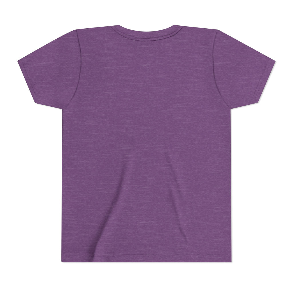 Youth Anime Character Tee — Action Pose Graphic Short Sleeve Shirt