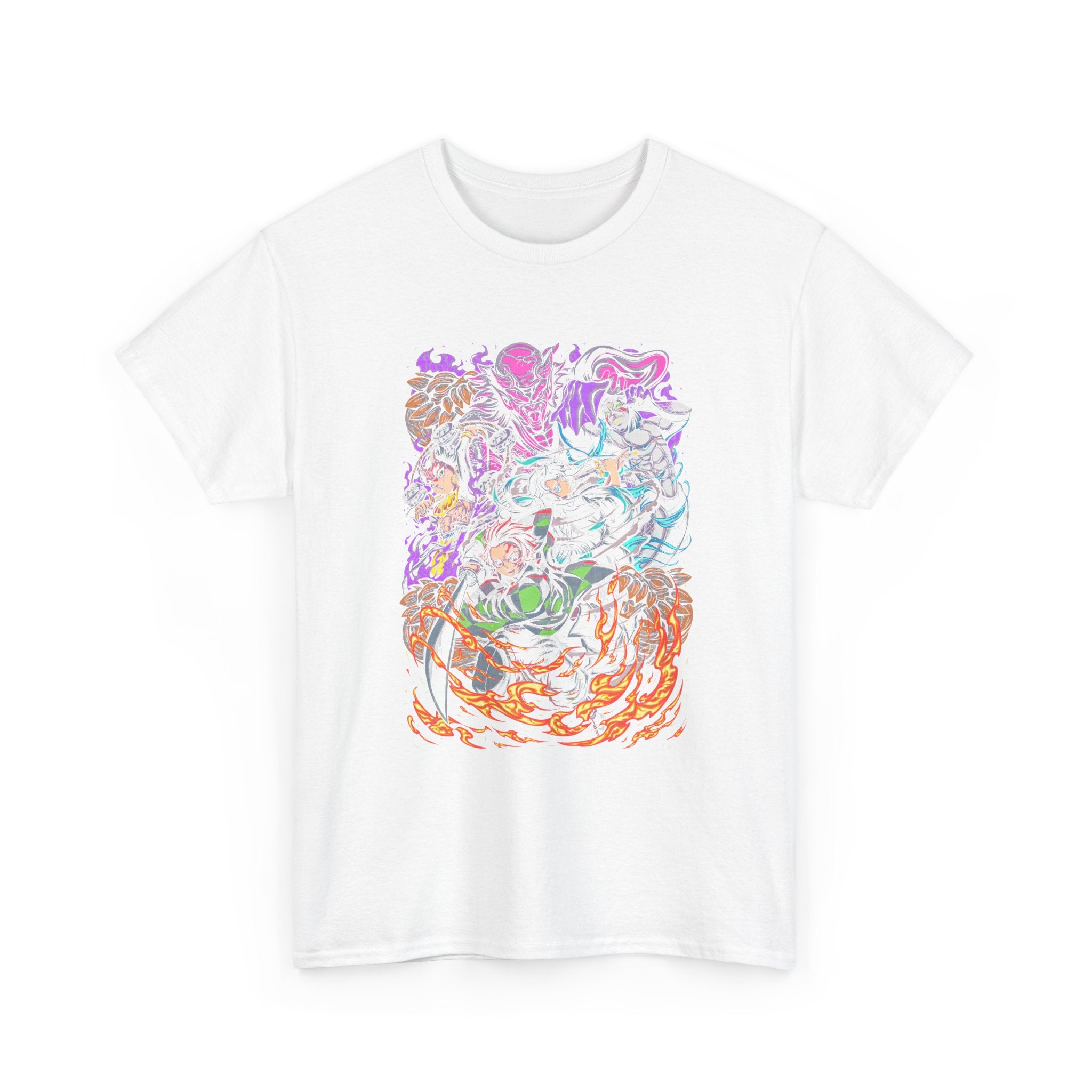 Abstract Rainbow Swirl T-Shirt