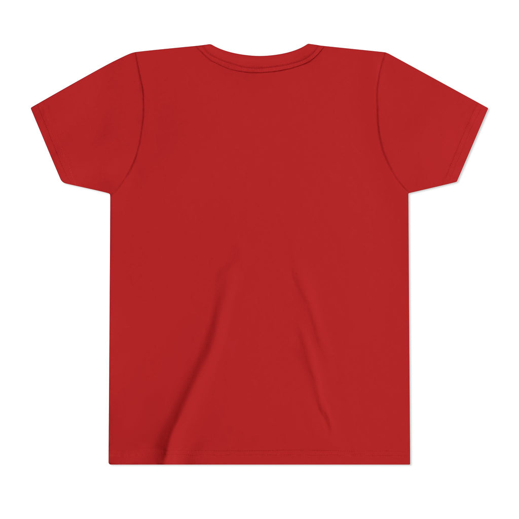 Youth Anime Character Tee — Action Pose Graphic Short Sleeve Shirt
