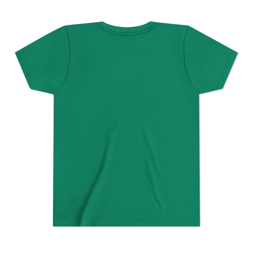 Youth Anime Character Tee — Action Pose Graphic Short Sleeve Shirt