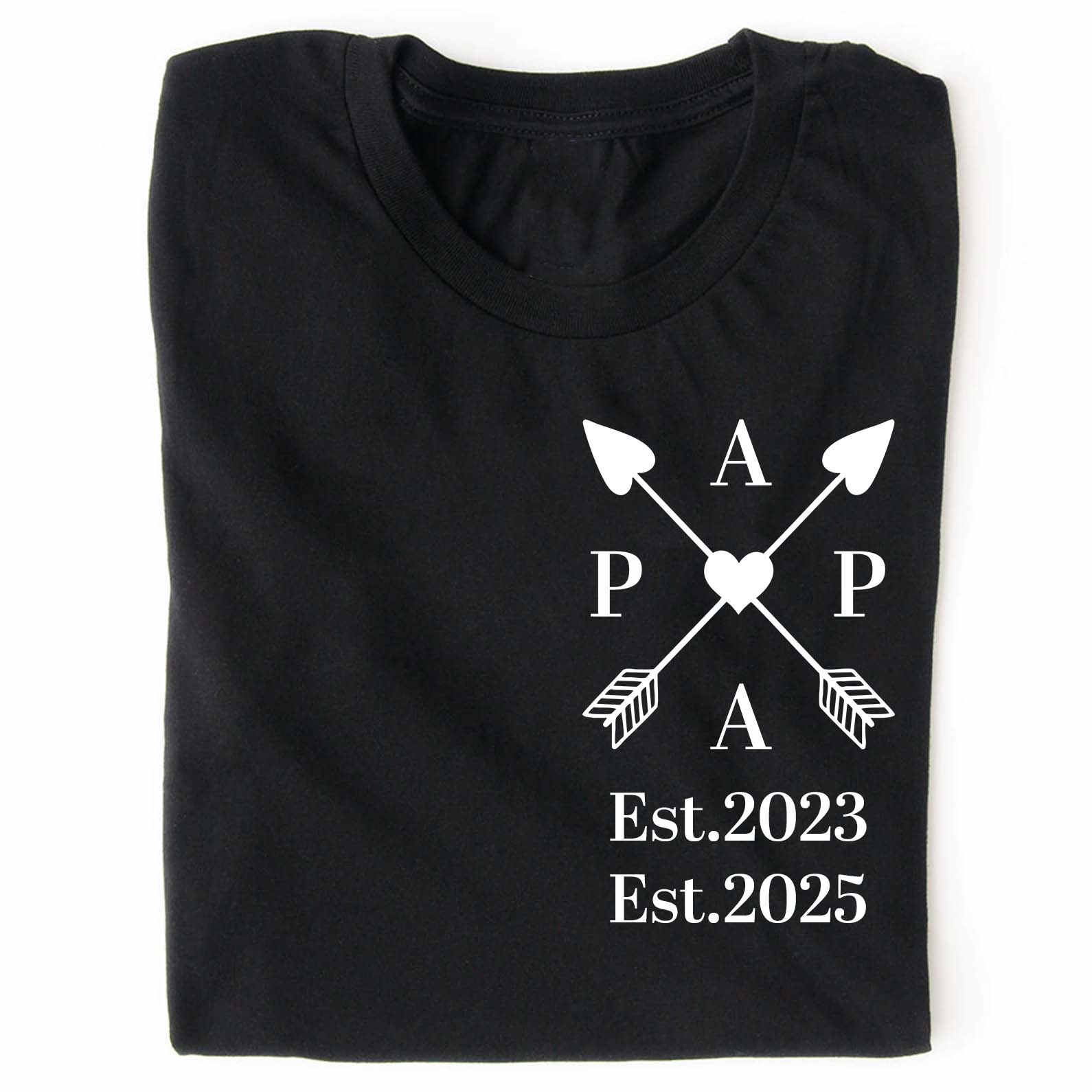 Dad’s Edition Shirt | Personalized Father’s Day T-Shirt with Custom EST Year | Gift for New Dad, First-Time Dad, Proud Father Apparel 682260