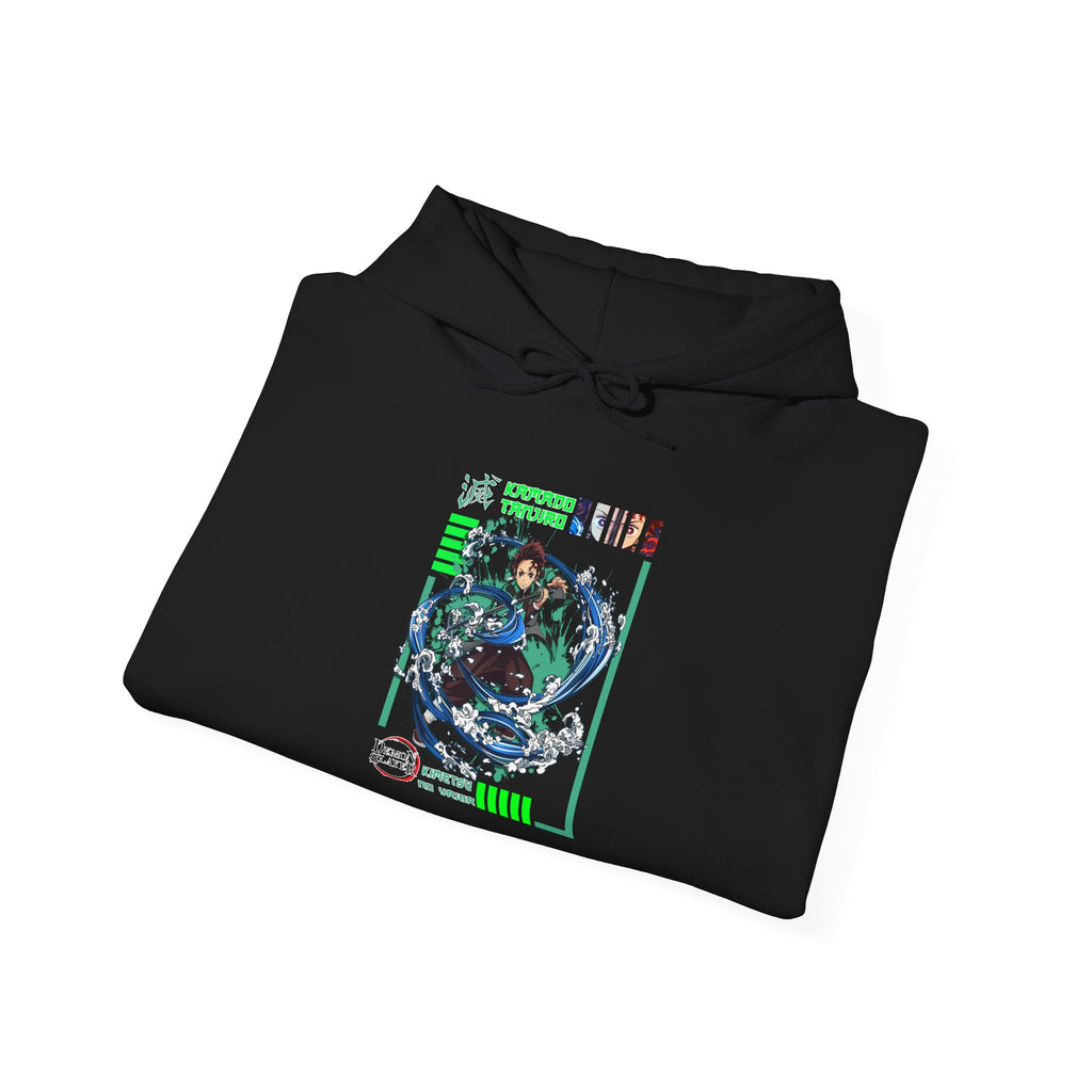 Cyber Wave Hoodie — Retro Futuristic Glitch Art Pullover