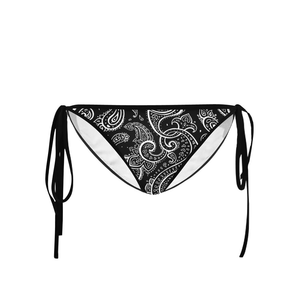 Paisley Retro Bikini Top & Bottoms