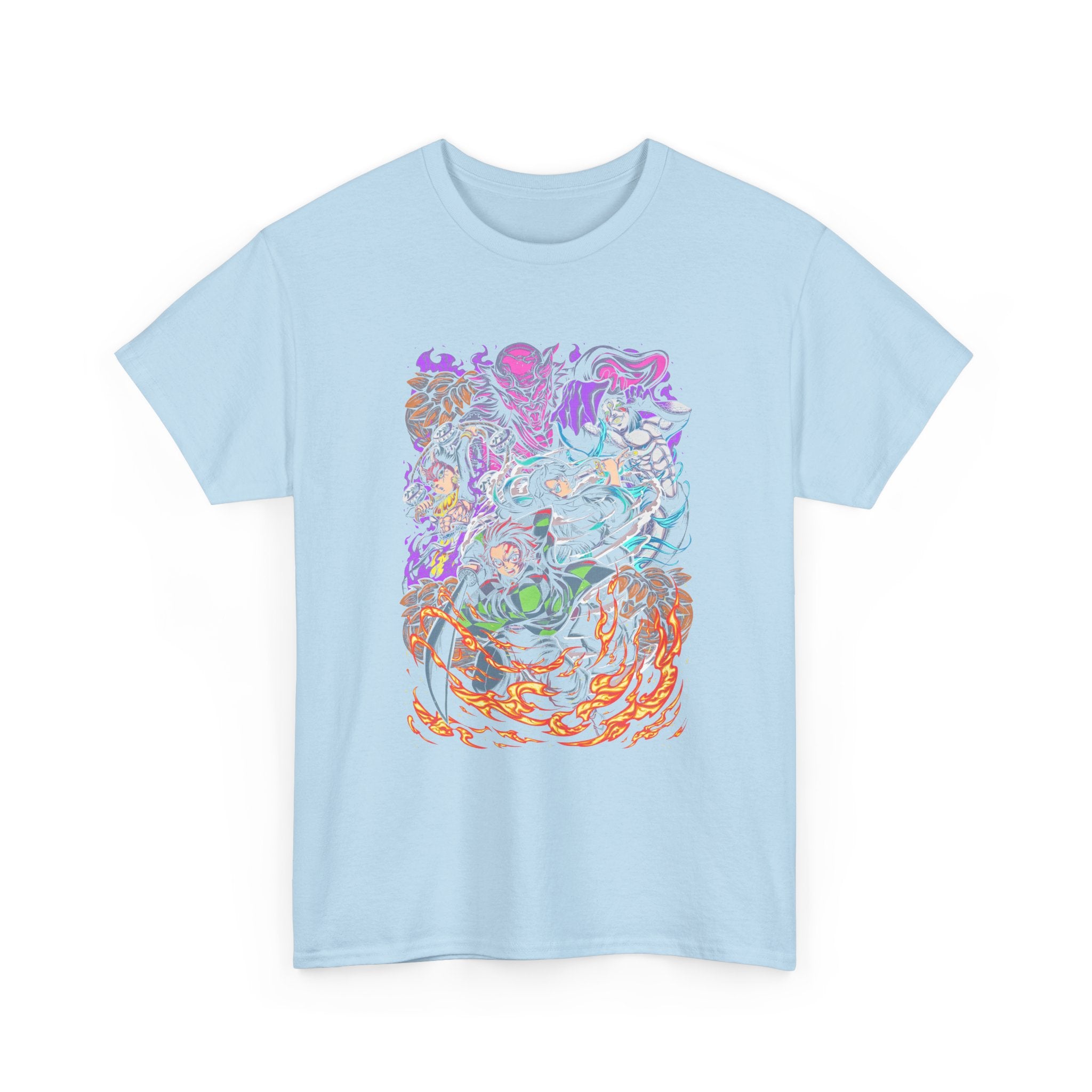 Abstract Rainbow Swirl T-Shirt
