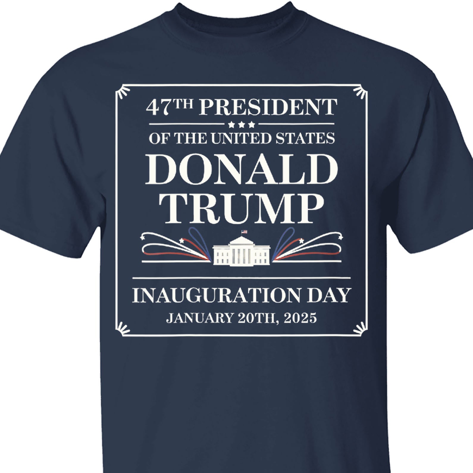 Women A New Term Begins Donald Trump Inauguration 2025, 47th US President Inauguration Shirt, Trump Vance 2025 Inauguration Shirt Dark T1700 - GOP