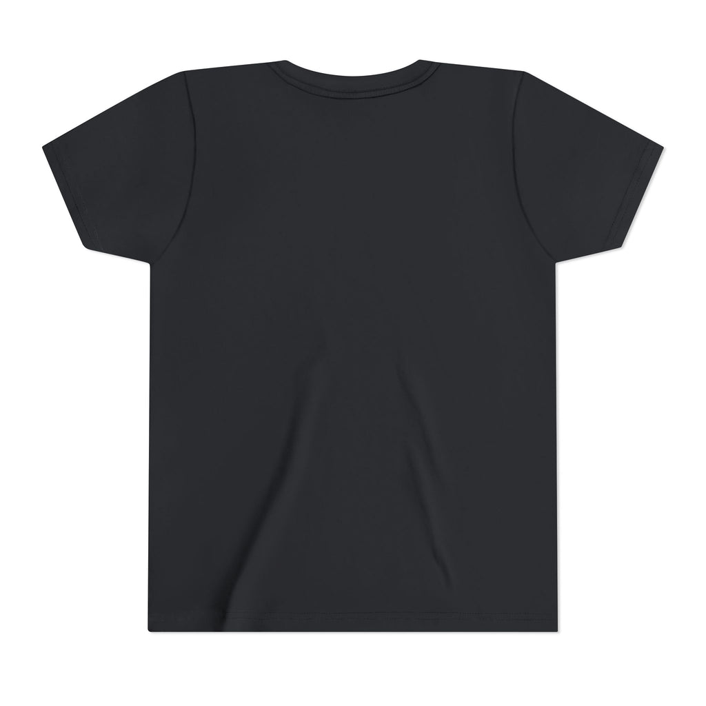 Youth Anime Character Tee — Action Pose Graphic Short Sleeve Shirt