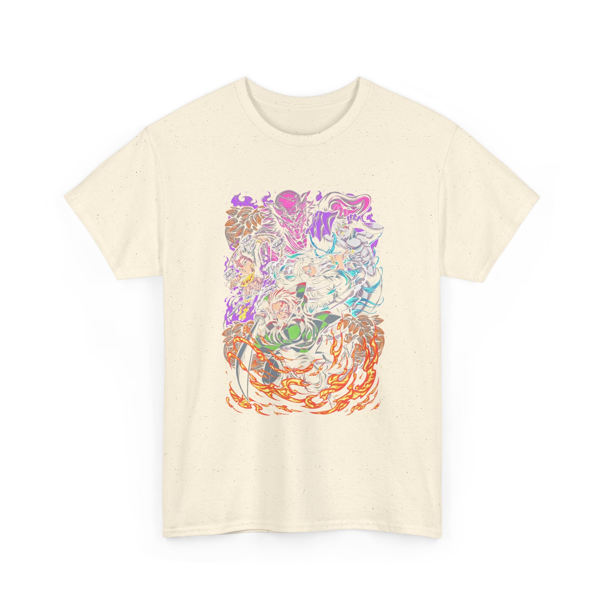 Abstract Rainbow Swirl T-Shirt