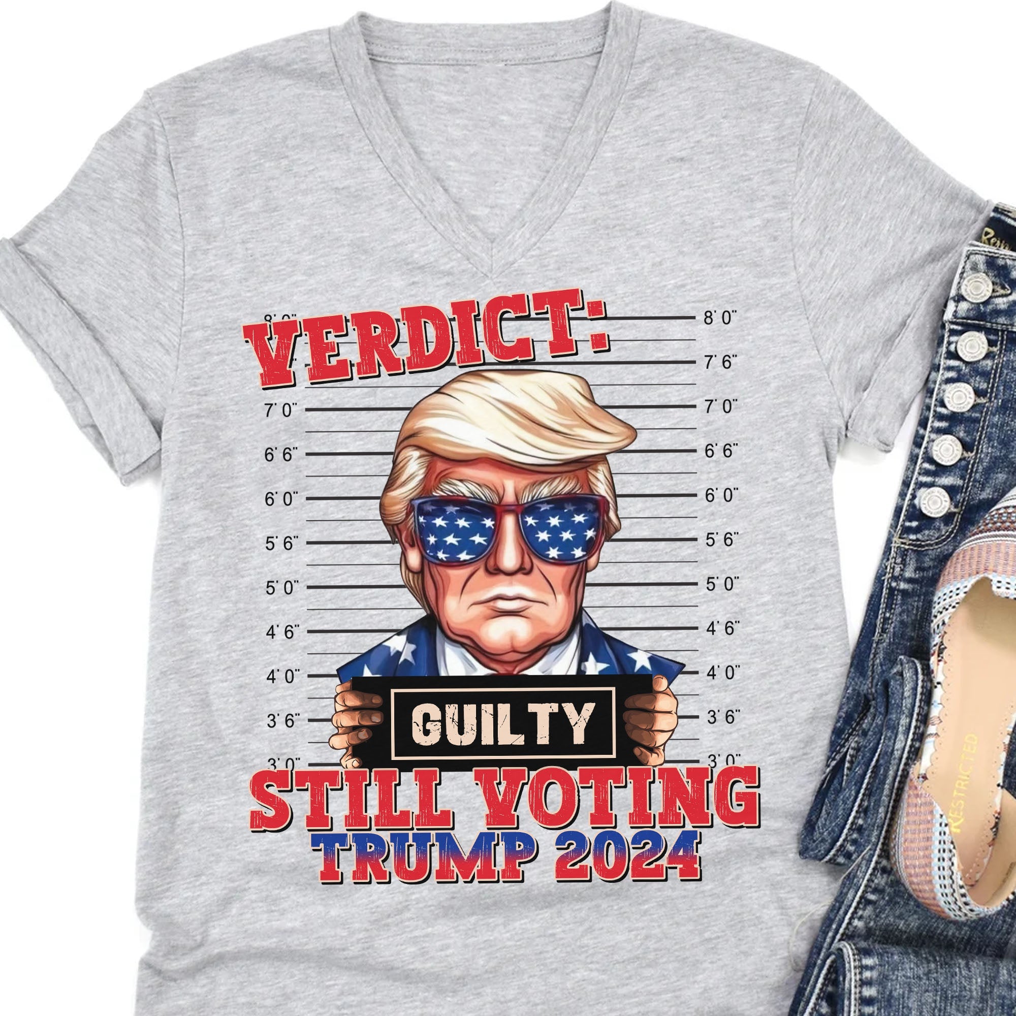 Still Voting Trump 2024 Shirt | Trump 2024 Shirt | Trump Supporters Tee | Donald Trump Shirt Bright C964 - GOP