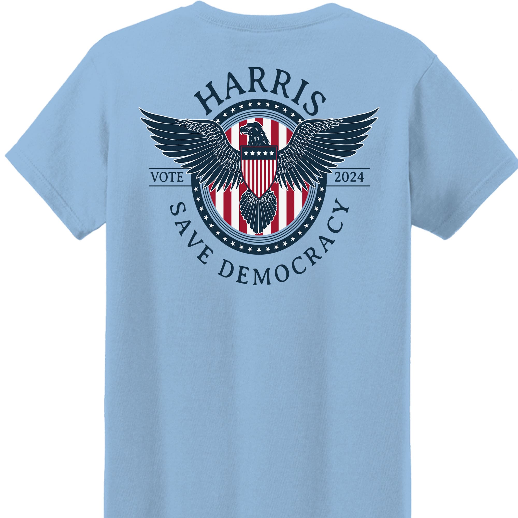 Kamala Harris Save Democracy Shirt | Kamala Harris 2024 Shirt | Democrat Backside Shirt Bright T1416 - KH2