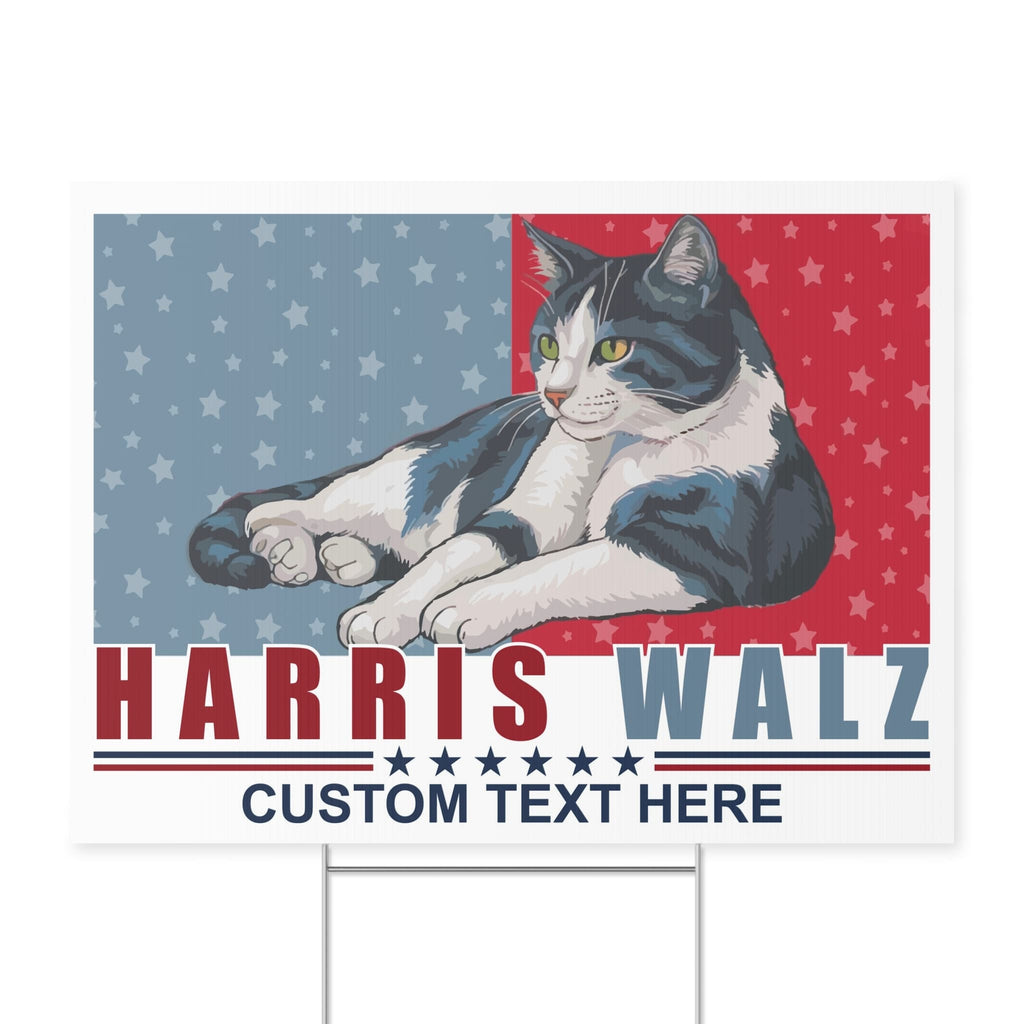 Harris Walz Yard Sign | Kamala Harris 2024 Yard Sign | Democrat Yard Sign T1473 - KH2