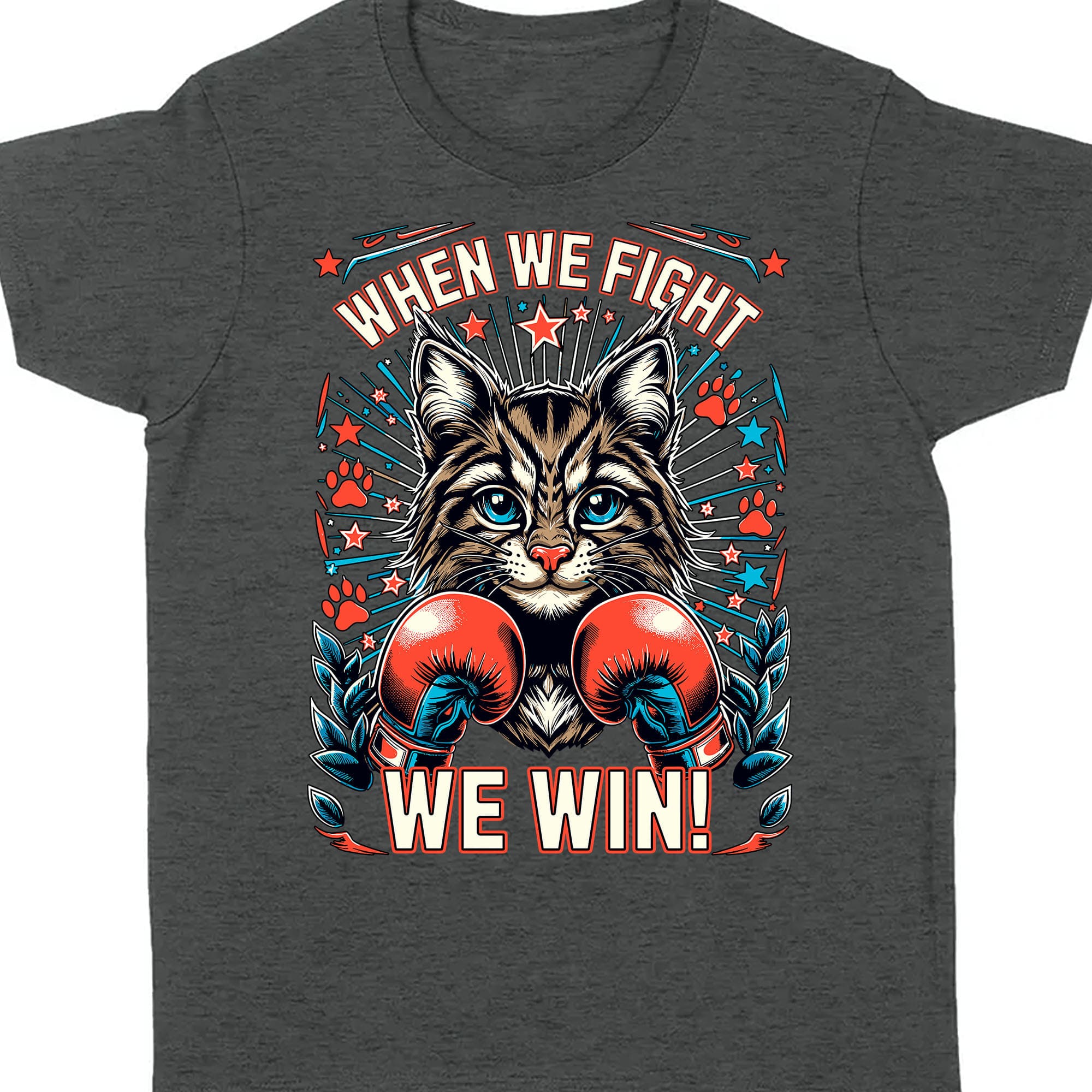 When We Fight We Win Shirt| Kamala Harris 2024 Shirt | Democrat Shirt Dark K1476 - KH2